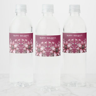 Pink Floral Holiday