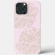 Pink Floral iPhone / iPad Gehäuse