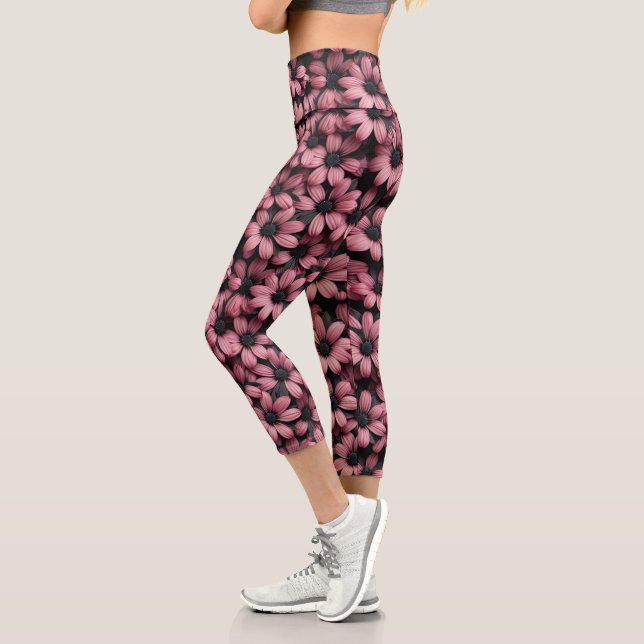 Pink Floral Leggings (Links)