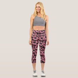 Pink Floral Leggings
