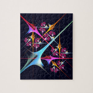Pink Floral Modernes Abstraktes Kunstfarbmuster #0