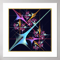 Pink Floral Modernes Abstraktes Kunstfarbmuster #0