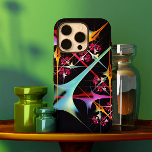 Pink Floral Modernes Abstraktes Kunstfarbmuster #0 iPhone 16 Pro Hülle