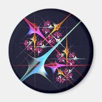 Pink Floral Modernes Abstraktes Kunstfarbmuster #0