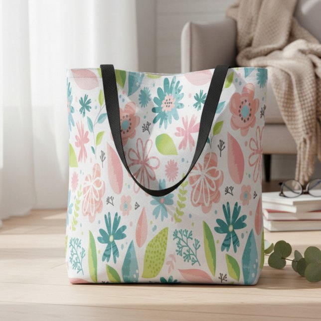 Pink Floral Totbeutel Tasche (Von Creator hochgeladen)