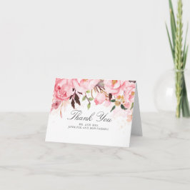 Pink Floral Wedding Danke