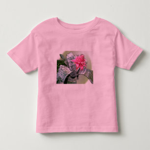 Pink Flower Bromeliad Kleinkind T-shirt