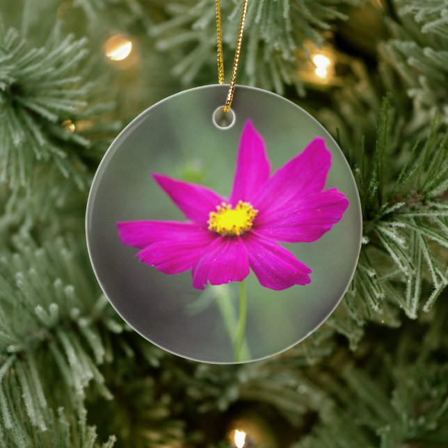 Pink Flower Ornament  (Baum)