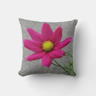 Pink Flower personnalisé coussin de lancement