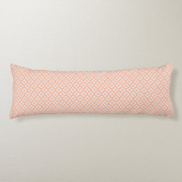 Pink Flowers Pattern Body Pillow Seitenschläferkissen