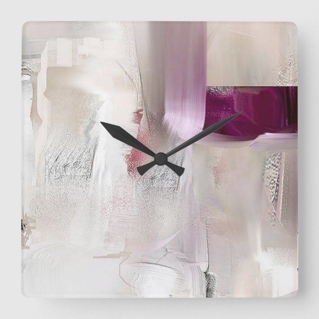 Pink Floyd Quadratische Wanduhr (Vorderseite)