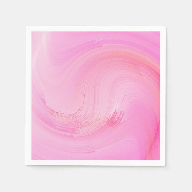 Pink Fluid Pour Ombre Serviette (Vorderseite)