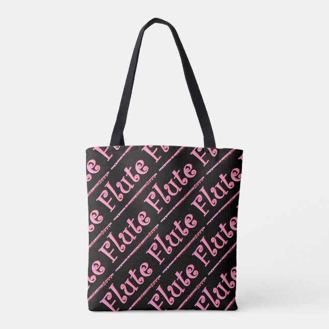 Pink Flute Tasche (Rückseite)