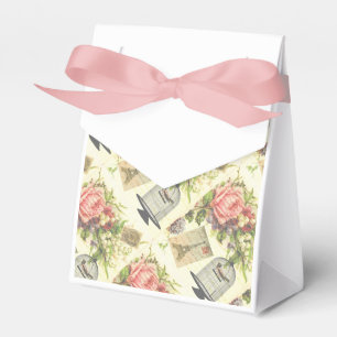 Pink French Theme Vintag Paris Gastgeschenk Boxes Geschenkschachtel