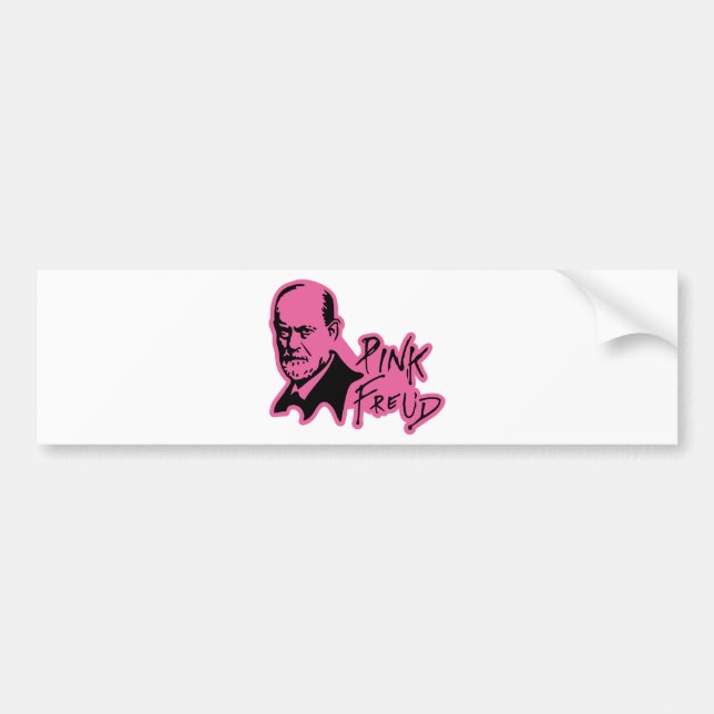 PINK FREUD Psychoanalysis Sound Edition Autoaufkleber (Vorne)