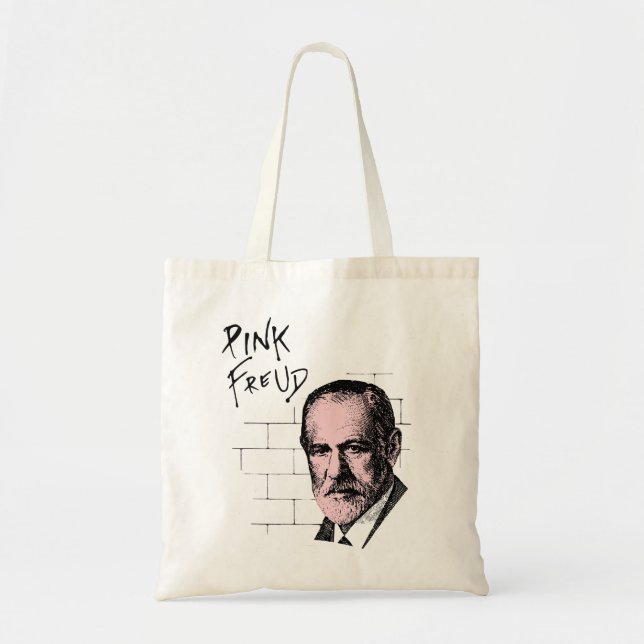 Pink Freud Sigmund Freud Tragetasche (Vorne)
