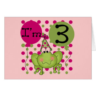 Pink Frog 3. Geburtstagsgeschenke und Geschenke