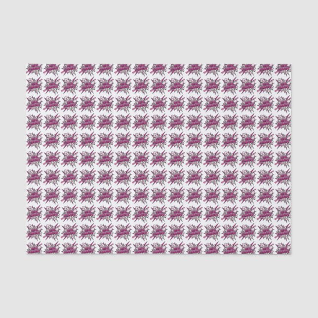 Pink Fun GIRL POWER Moderne Typografie Seidenpapier (Vorderseite)