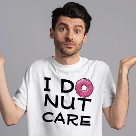 Pink Funny Gymnastik Motivation Ich kümmere mich T-Shirt