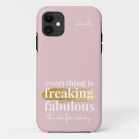 Pink Funny Sarcastic Zitat