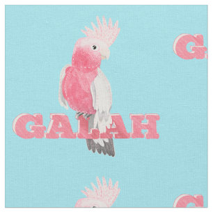 Pink Galah Stoff