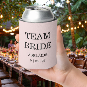 Pink Garden Rose Hochzeit Dosenkühler