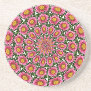 Pink Gazania Untersetzer