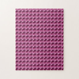 Pink Gemstone Muster