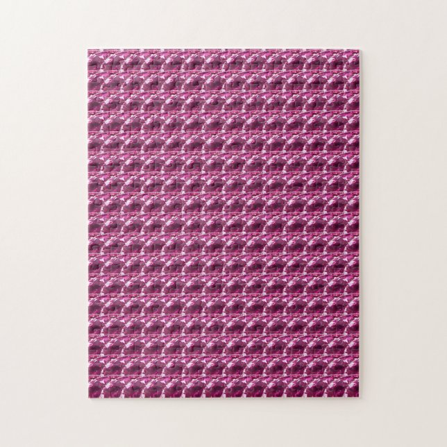 Pink Gemstone Muster (Vertikal)