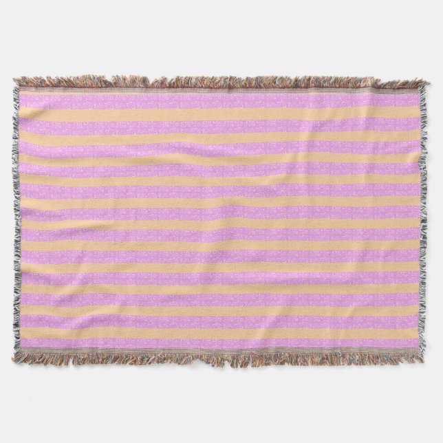 Pink Geometric  Decke (Vorderseite)