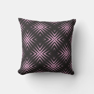 Pink Geometric Kissen