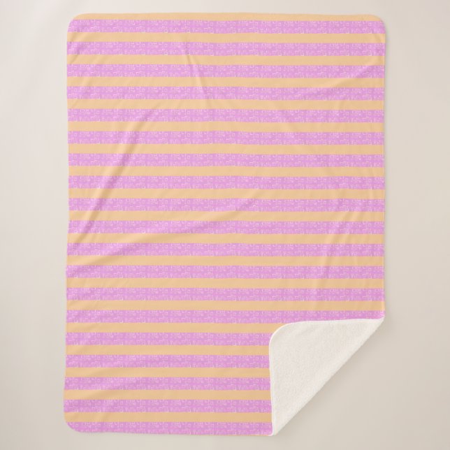 Pink Geometric  Sherpadecke (Vorderseite)