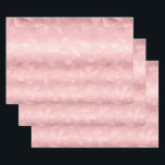 Pink Geometric Triangle Glam Bling Trendy Stilvoll Geschenkpapier Set<br><div class="desc">Rosa geometrische Dreiecke glänzend trendige stilvolle Packpapier Blatt. Drei der gleichen Designs. Ideal für ihren Geburtstag,  Brautpartys,  Junggeselinnen-Abschiede und Hochzeiten.</div>