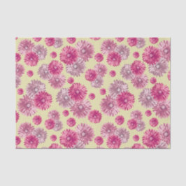 Pink Gerbera Daisies Blumengeschenksack Füller Seidenpapier