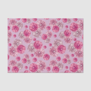 Pink Gerbera Daisies Blumengeschenksack Füller Seidenpapier