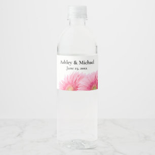 Pink Gerbera Daisies Elegante Hochzeit der Fotogra