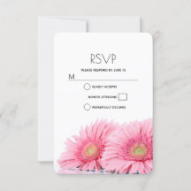 Pink Gerbera Daisies Elegante Hochzeit der Fotogra