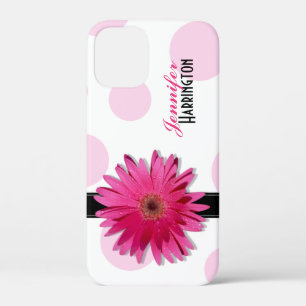 Pink Gerbera Daisy Polka Dot title_seo2