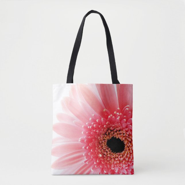 Pink Gerbera Daisy Tasche (Vorderseite)