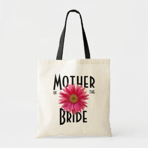 Pink Gerbera Daisy / Wedding Tragetasche