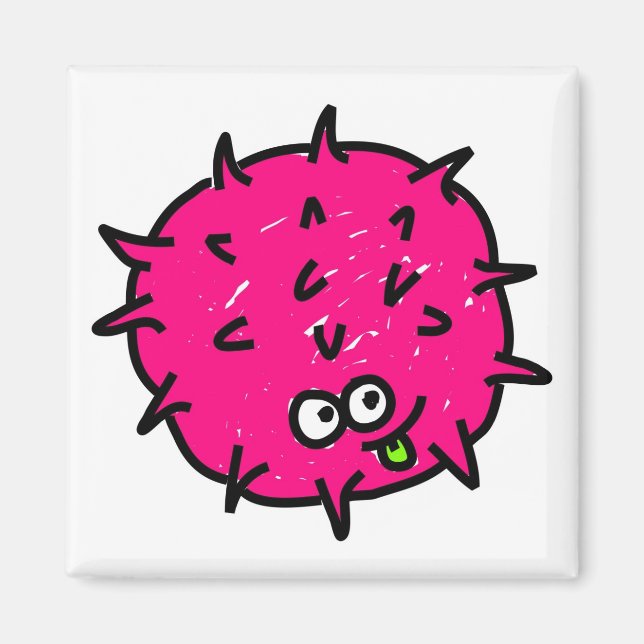 Pink Germ Magnet (Vorne)