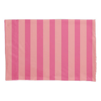 Pink gestreiftes Kissenkoffer Kissenbezug