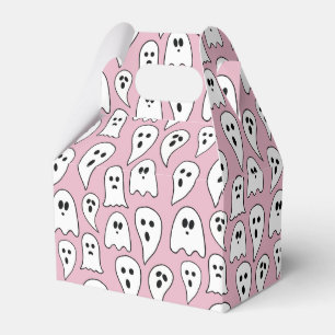 Pink Ghost Halloween Geschenkschachtel