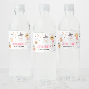 Pink Ghost Halloween Little Boo Baby Dusche