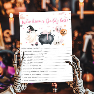 Pink Ghost Little Boo Who Knows Daddy Best Spiel