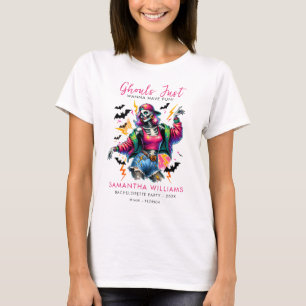 Pink Ghouls Hallowen Junggeselinnen-Abschied T-Shirt