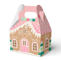 Pink Gingerbrot House Gevor Box