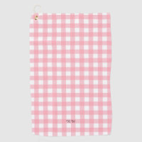 Pink Gingham Kariert Cotattcore