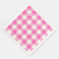 Pink Gingham Kariert Cotattcore