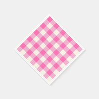 Pink Gingham Kariert Cotattcore